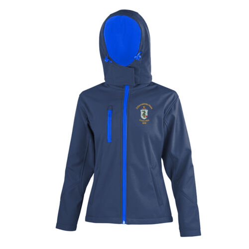 Rossa Ladies Hooded Soft Shell Jacket Thumbnail